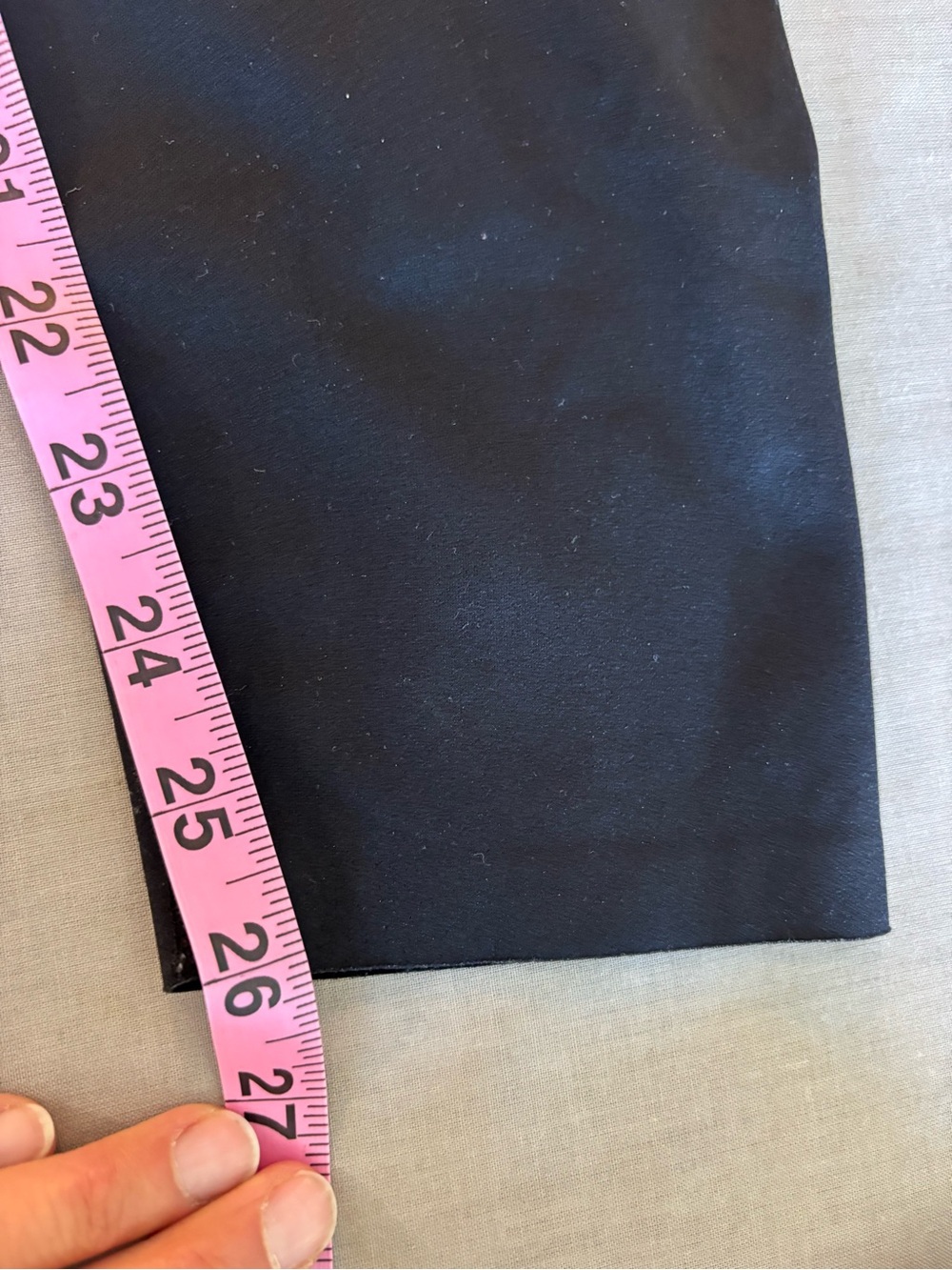 Fanka Black High Rise Compression Leggings Yoga Workout Run L - Picture 7 of 7